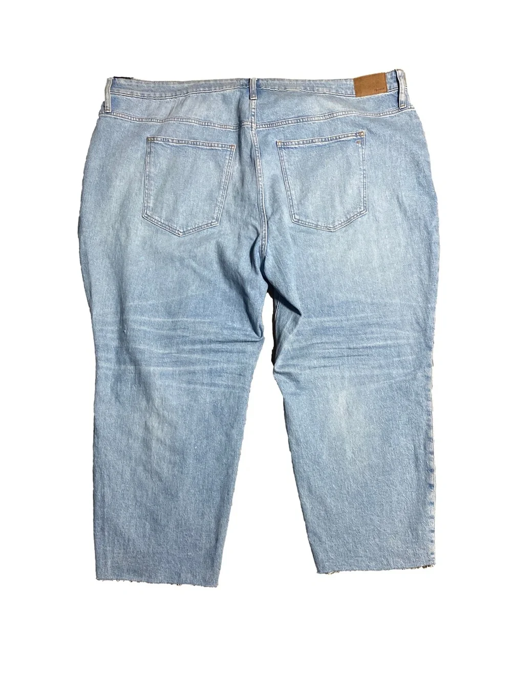 Madewell The Plus Curvy Perfect Vintage Jean in Coney Wash: Destroyed Edition